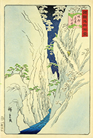 Snow at Kiso in Shinano